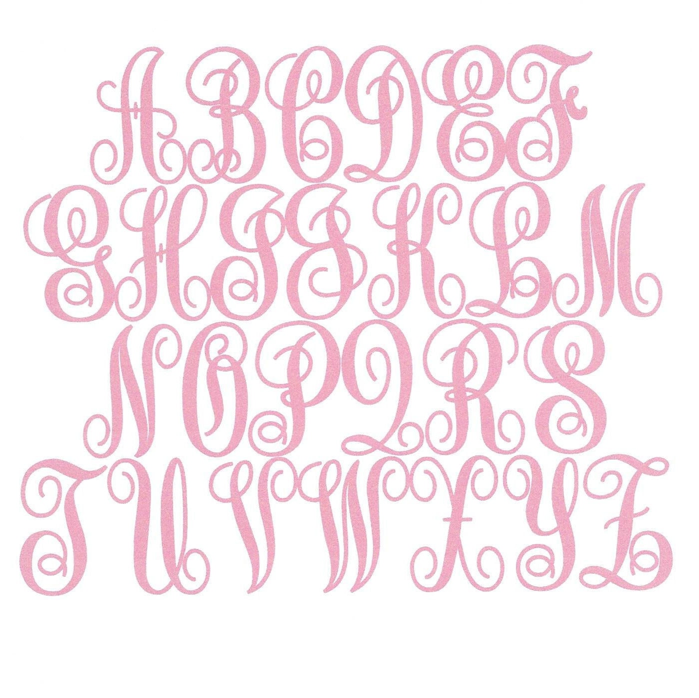 Footed Girl Sleeper in Heather Grey with Bright Pink Monogram