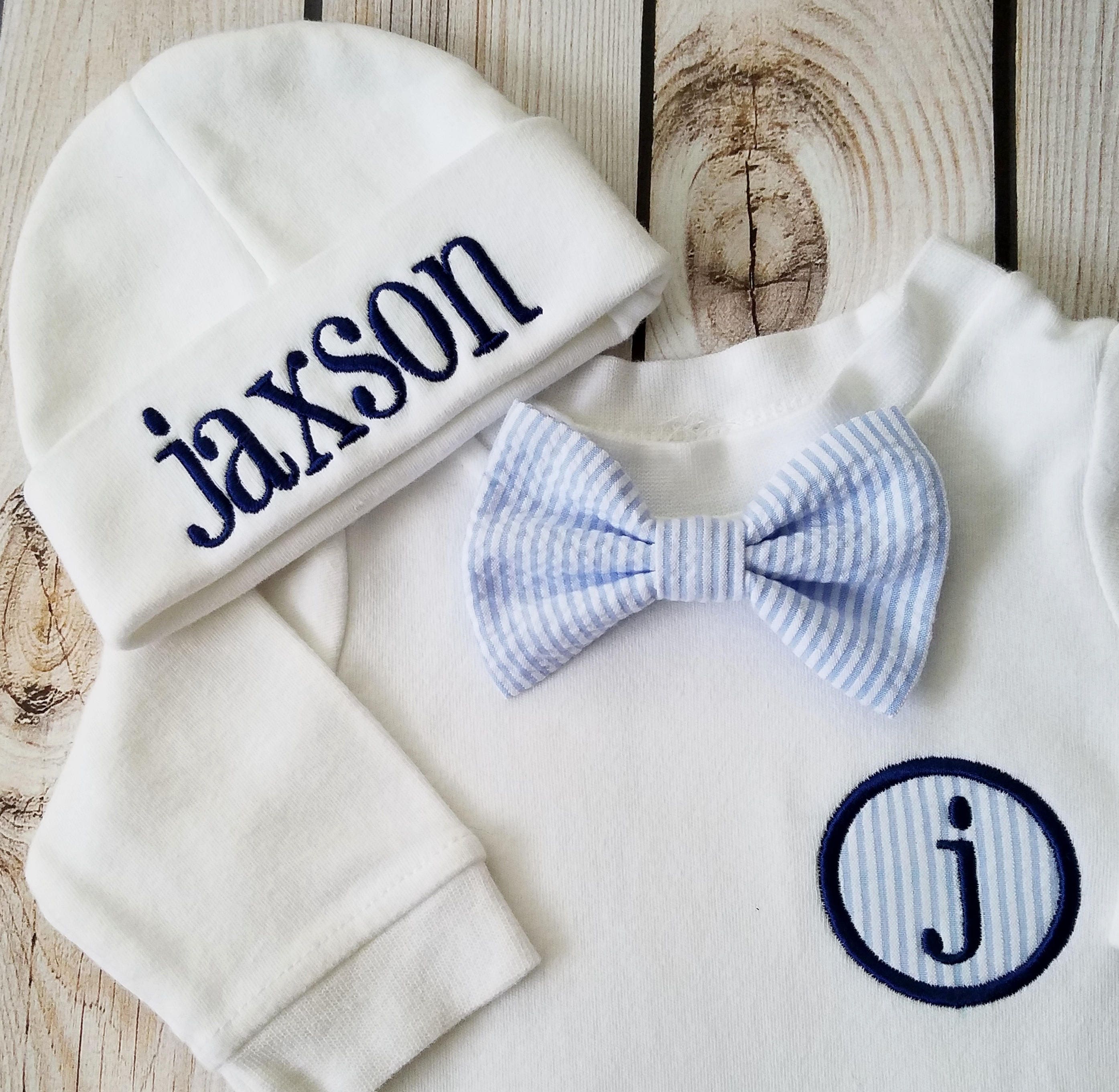 Baby boy 2024 bowtie outfit